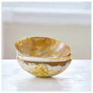 Les bols de buffle durables servent de bols décoratifs parfaits pour la décoration de la maison et de la cuisine et se vendent à un prix élevé et avec la meilleure qualité - Product Image 3