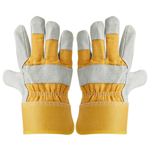 ถุงมือหนังป้องกันมือถุงมือทำงานป้องกันสารเคมีกันลื่นทนทานสไตล์ใหม่ - Product Image 4