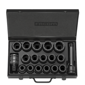 Facom 3/4'' <b>Impact</b> <b>Sockets</b> Set 16-Pcs Range From 19 to 42 mm - Product Image 2