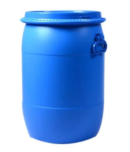 Tambor de barril de plástico de alta calidad 200 litros HDPE tambor de plástico azul superior abierto para almacenamiento de productos químicos perfecto para uso Industrial - Product Image 4