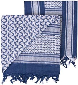 ผ้า Shemaghs สำหรับผู้ชายและผู้หญิงผ้าพันคอทะเลทรายยุทธวิธี unisex ผ้าคอตตอน100% แบบผ้าสำลีพันหัวและคอ - Product Image 1