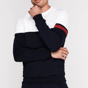 Unique Style Street Wear Blanc Lourd Pull De Luxe Sweat 100% Coton Uni Épais Col Rond Pull Pour Pas Cher Prix - Product Image 4