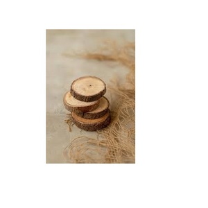 Sous-verres ronds durables personnalisables en bois d'acacia de manguier de teck foncé différents modèles de formes disponibles en gros prix d'usine inde - Product Image 6