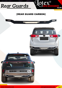 Protector Trasero de Carbono, Protector Trasero Resistente, Compatible con Todos los Modelos de Vehículos, Disponible para Suministro al por Mayor - Product Image 6