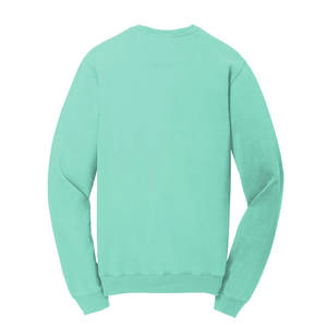 OEM al por mayor pulóver en blanco de algodón de peso pesado logotipo personalizado hombres Sudadera de cuello redondo de gran tamaño - Product Image 5