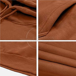 Fabricante OEM servicio personalizado sudaderas con capucha para hombre 100% algodón ropa deportiva invierno Casual cuello con capucha patrón sólido hecho en Pakistán - Product Image 3