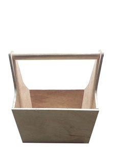 Venta al por mayor en relieve y estampado de madera flor maceta caja para paisaje planta de semillero para almacenamiento de juguetes y Cajas de Regalo - Product Image 4