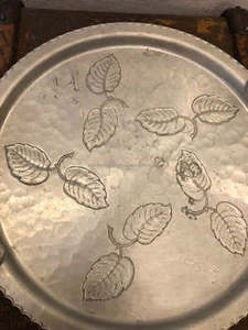 Bandeja para servir alimentos de acero inoxidable de calidad superior con diseño de tendencia Aluminio duradero Perfecto para bodas al mejor precio - Product Image 2