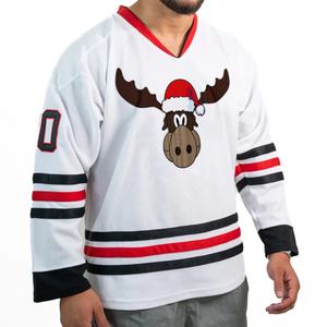 Conjunto de Uniforme de Hockey sobre Hielo Personalizado para Adultos, 100% Poliéster, Impresión por Sublimación, Estilo Único, Bordado en Tackle Twill - Product Image 4