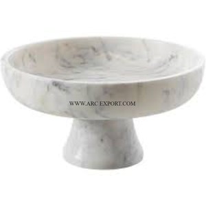 La última mesa de alta demanda, cuenco decorativo para Mezclar alimentos y frutas, centro de mesa de mármol negro, cuencos de comida para eventos de boda - Product Image 4