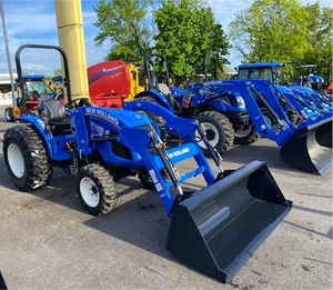 Used New And Holland Work Master 35 Mini Tractor Backhoe Loader Agricultural <b>Machinery</b> & Equipment <b>For</b> Sale - Product Image 2