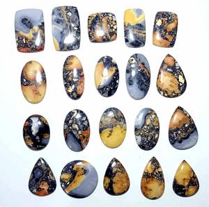 Natural Maligano Jasper cabujón AAA + CALIDAD forma mixta cuarzo piedra suelta tamaños personalizables para diseñadores de joyas - Product Image 1