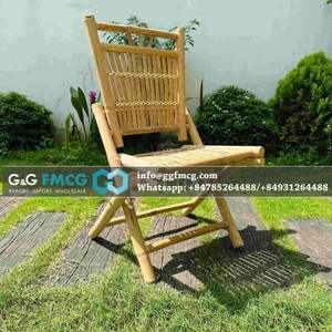 Vente en gros ensembles de table et de chaises en bambou pour salon, jardin, pas cher, haute qualité du Vietnam - Product Image 3