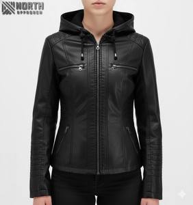 แจ็กเก็ตถักหนังแท้ของผู้หญิงสำหรับฤดูหนาวสินค้าใหม่ - Product Image 6