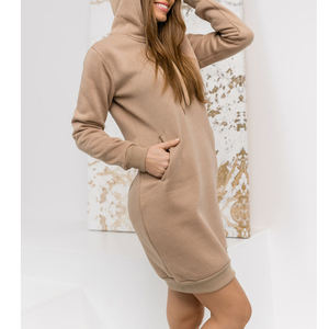 Haut court pour femmes Y2k vente en gros de haute qualité vierge personnalisée en coton lourd mode dames pull-over Slim Fit Hip Hop sweats à capuche pour femmes - Product Image 3