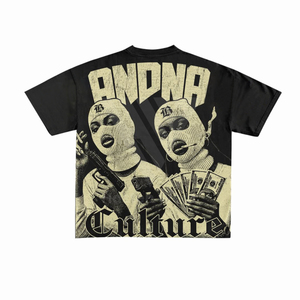 Diseño libre Camisetas De Hombre Abajo Hombro Heavyweight Boxy Fit Camiseta Gráfico Camisetas recortadas de algodón de gran tamaño - Product Image 4