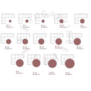 Yin Yan Symbol Printed Rug: Modern, Circle, Custom, <b>Door</b> <b>Mat</b>, Step Rug,Velvet Rug - Product Image 5