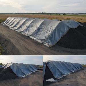 Bâche de protection HDPE pour camions 200 g/m² anti-déchirure laminée imperméable résistante aux UV prête à l'exportation - Product Image 3