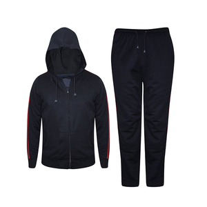 Vêtements de sport pour hommes en gros, survêtement décontracté à capuche uni, prix bas, approvisionnement direct d'usine, vêtements de sport de haute qualité, jogging, entraînement, deux pièces - Product Image 1