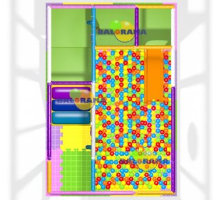 Piscina de Pelotas de Vinilo Pequeña para Interiores, de Alta Calidad y Muy Popular, para Niños, con Impresión Digital Personalizada, Hecha en Estambul - Product Image 3