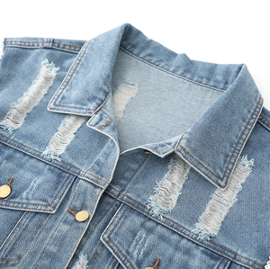 Abrigo Regular de Mujer con Diseño Acolchado, Tejido de Punto, Costuras Vaqueras y Lentejuelas, Novedad 2025 - Product Image 4