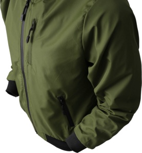 แจ็กเก็ตกันลมมีฮู้ดสำหรับผู้ชายเสื้อแจ็คเก็ตกลางแจ้งกันน้ำและกันลมมีฮู้ดสำหรับเล่นยิมวิ่งเล่นกีฬาเสื้อกันลมแจ็คเก็ตกันลมออกแบบโลโก้ได้ตามต้องการ - Product Image 4