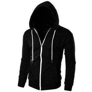 Venta al por mayor de sudaderas con cremallera para hombre con etiqueta personalizada recién llegada precio asequible fabricante superior nuevo estilo - Product Image 3