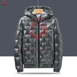 แจ็กเก็ตขนเป็ดผ้าใบกันลมกันหนาวสำหรับผู้ชายเสื้อแจ็คเก็ตแบบหนาระบายอากาศได้ดีออกแบบได้ตามต้องการ - Product Image 5