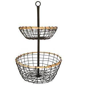 Panier de rangement pour fruits et légumes de luxe, panier à fruits en métal plaqué or, décoration, panier à fruits en métal plaqué or - Product Image 5