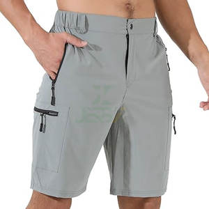 Short cargo respirant multi-poches pour hommes, 100% polyester, taille moyenne, séchage rapide, activités tactiques de golf athlétiques en plein air - Product Image 1