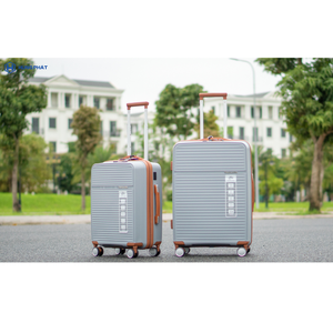 In Stock 887 Pp <b>Suitcases</b> Size 20 24 28'' <b>Suitcases</b> Luggage Set Double Silent Wheels <b>Trolley</b> Bag Luggage Hung Phat Wholesaler - Product Image 1