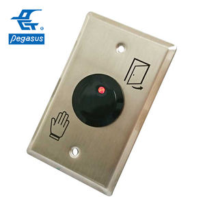 DC 12V DC 24V No Touch Contrôle d'accès Bouton de déverrouillage de porte Commutateurs inductifs - Product Image 1