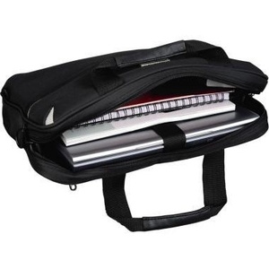 Bolsa para Portátil Sierra Promocional, 41 x 32 x 8.5 cm, Poliéster Negro, LIGHTPAK - Product Image 1