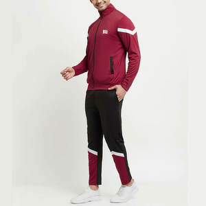 2025 nuevo diseño de chándal de algodón 100% para hombre transpirable Casual Otoño Invierno patrón sólido desgaste conjuntos al por mayor disponibles - Product Image 3