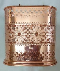 Hot Selling Decorative Metal Floral Design Wall-Mounted Cutlery Holder in Best Price From India - Product Image 2