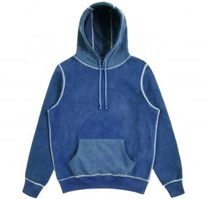 เสื้อฮู้ดดี้ผ้าฟลีซปักลายสำหรับผู้ชายไซส์ใหญ่ รุ่นใหม่ปี 2025 ผลิตจากผ้าฝ้าย 100% ระบายอากาศได้ดี แห้งเร็ว สีพื้น สำหรับเล่นกีฬาฤดูหนาว - Product Image 5