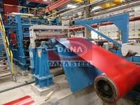 Les bobines galvanisées pré-peintes Dana (PPGI) ASTM A755/A755M sont conformes pour le soudage par pliage dans le traitement des tôles d'acier