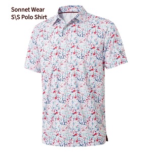 เสื้อโปโลแขนสั้นสำหรับผู้ชายเสื้อใส่ในฤดูร้อนแห้งเร็วออกแบบได้ตามต้องการ - Product Image 4
