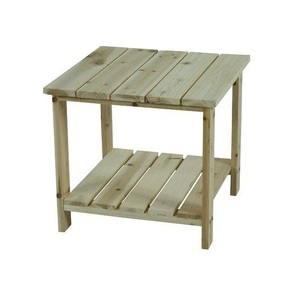 Mesa de centro de madera de acacia maciza moderna hecha a mano, Mesa Central duradera para sala de estar, oficina, casa de campo rústica, decoración de oficina - Product Image 6