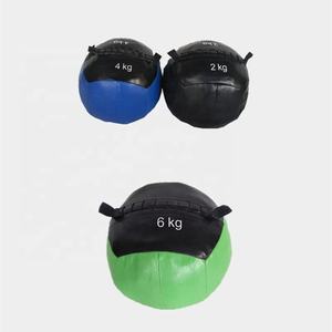 5kg Sale Customisable Wholesale High Quality Hot Yoga <b>Weighted</b> Power Training 5 kg Exercise Gym PU Soft Medicine Wall <b>Ball</b> - Product Image 6