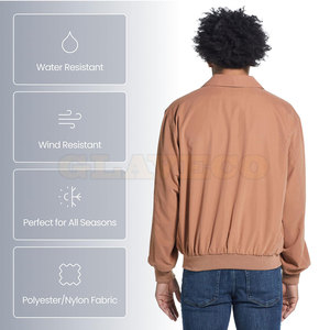 Nouvelle Arrivée : Veste Tendance Homme en Toile Imperméable Écologique avec Logo Frontal – Collection Hot Sale - Product Image 4