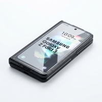 Pelindung Layar Hidrogel Berlian untuk Samsung Galaxy Z Fold 3 Film Lembut Tak Terlihat Penutup Depan Belakang untuk Ponsel Lipat Z Flip