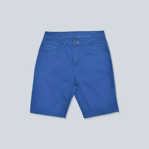 กางเกงขาสั้นสำหรับผู้ชายกางเกงกีฬาขาสั้นผ้าคอตตอนแบบเรียบของ100% แนวสตรีท - Product Image 2