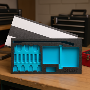 Hazet 2-Component Soft Foam Insert for 163-256/15 and 4915/15 <b>Tool</b> <b>Cases</b> Accessory - Product Image 3