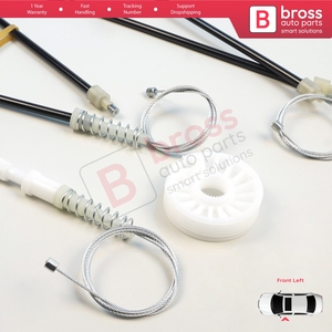 ชุดซ่อมมอเตอร์กระจกไฟฟ้าด้านหน้าซ้าย BWR5634 สำหรับรถยนต์ฟอร์ด โฟกัส MK2 II คาบริโอเล็ต ปี 2006-2010 รุ่น 1699059 - Product Image 2