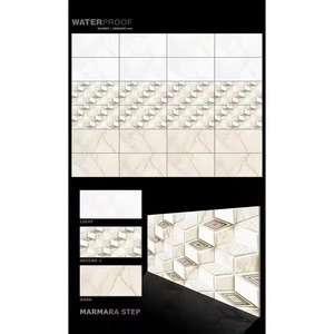 Vistaar Carreaux muraux en céramique numérique de qualité d'exportation de marque 300x600mm 30x60cm 12x24 brillant émaillé pas cher prix fabricant - Product Image 4