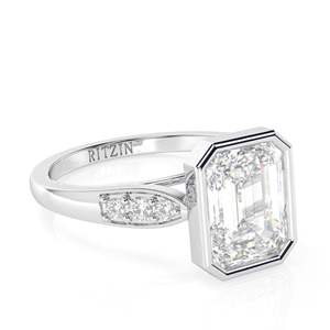 1,00 CTEmerald Diamond 7 Stone Regalo de Navidad para mujeres - Product Image 1