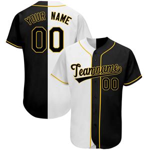 Camiseta de béisbol sublimada transpirable de alta calidad para hombre al por mayor, ropa deportiva con técnicas impresas de talla grande - Product Image 3