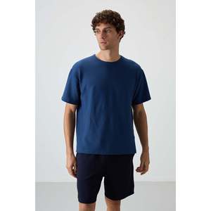 T-shirt pour homme Air Jones Parlament Waffle Interlock, surface texturée, coupe ample, style décontracté, toutes saisons - Product Image 6