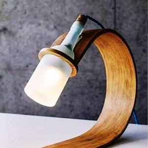 Lampe de table PRODUIT DE VENTE CHAUDE Lampe de table en bois ARTISANAT - Product Image 4